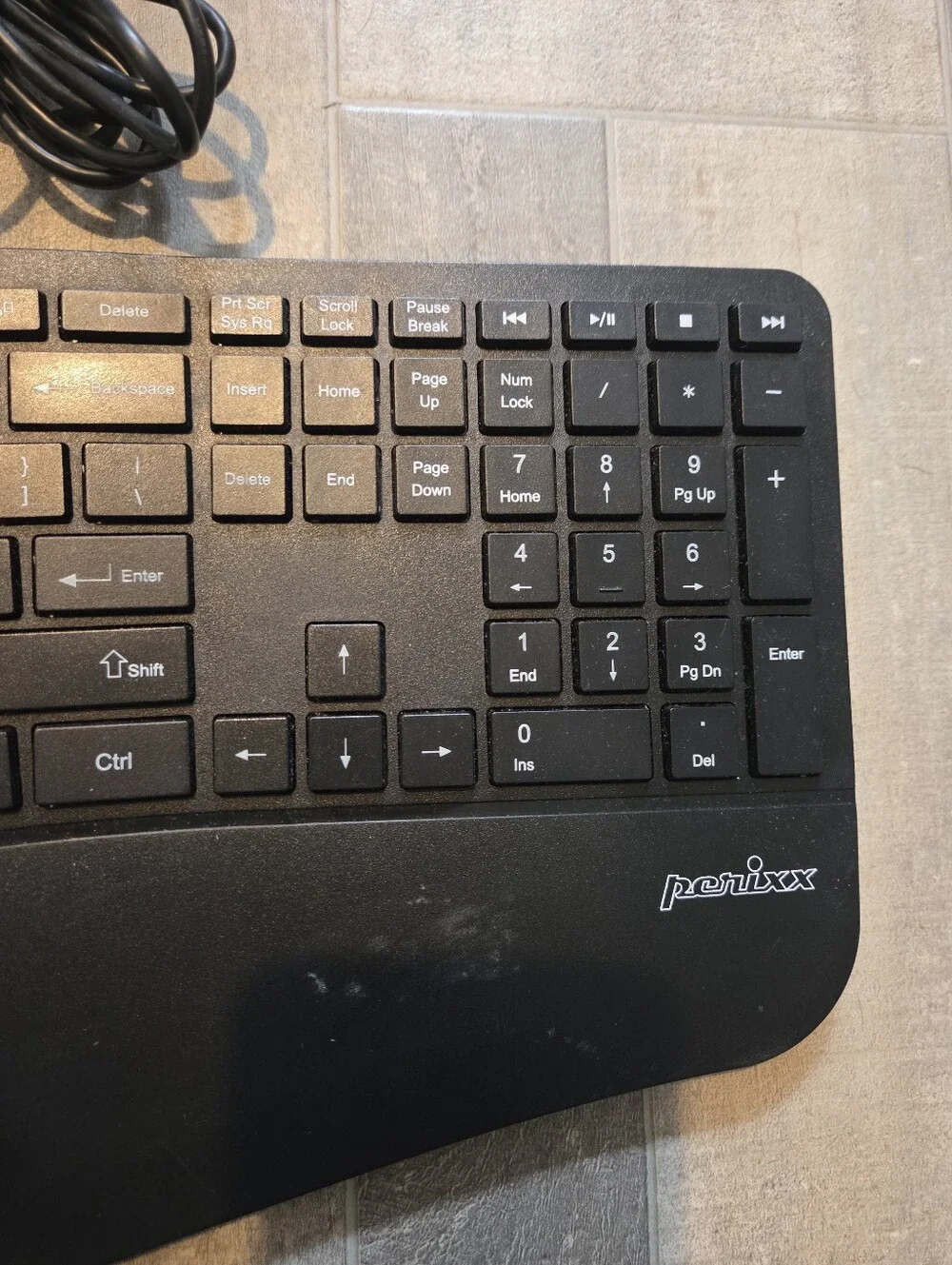 Perixx ergonomic keyboard